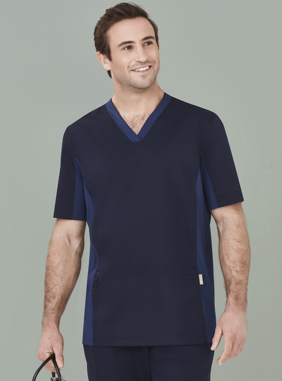 Riley V-Neck Scrub Top - Men
