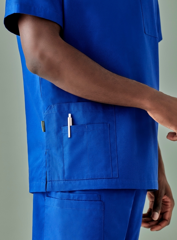 Tokyo V-Neck Scrub Top - Men