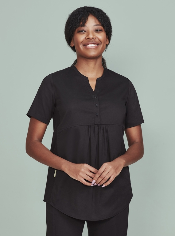 Rose Tunic Scrub Top - Women