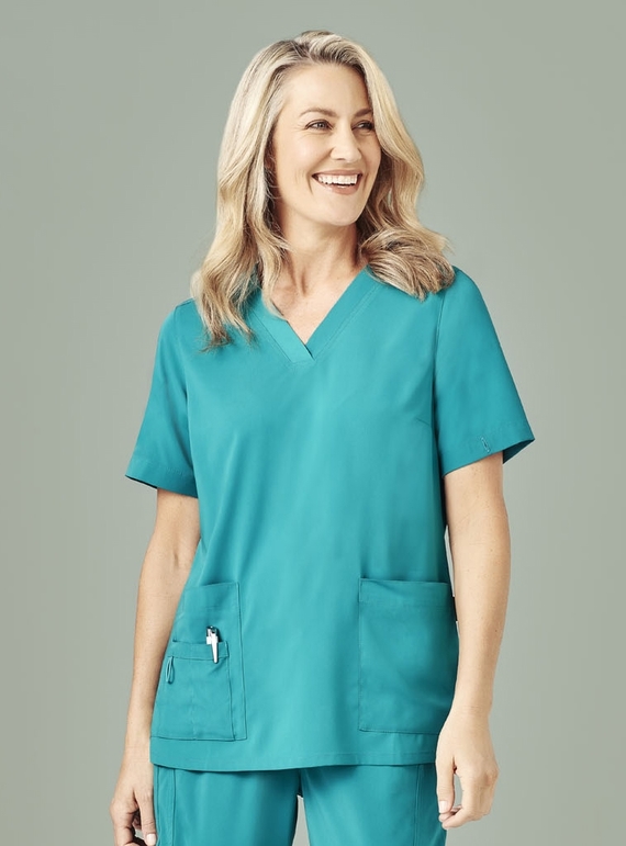 Avery V-Neck Easy Fit Scrub Top - Women