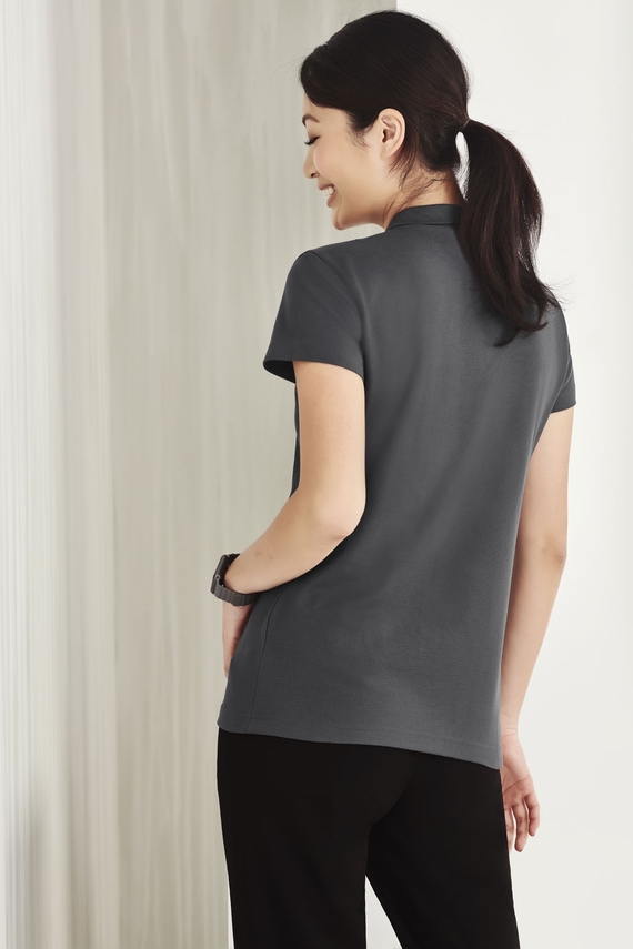 Crew Classic Poly/Cotton Pique Polo Shirt - Women