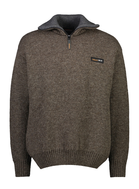 Tasman 36.6 Zip and Collar Sweater - MKM logo