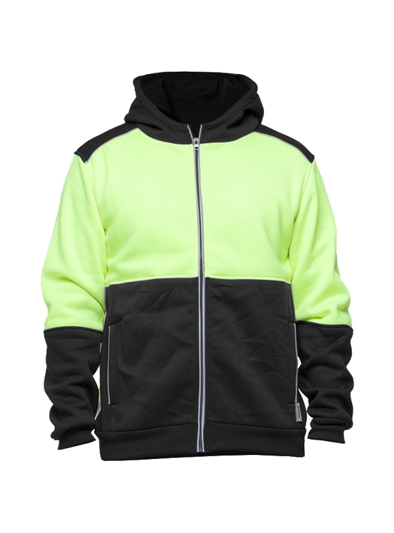 Hi Vis Hoodie - Yellow/Black