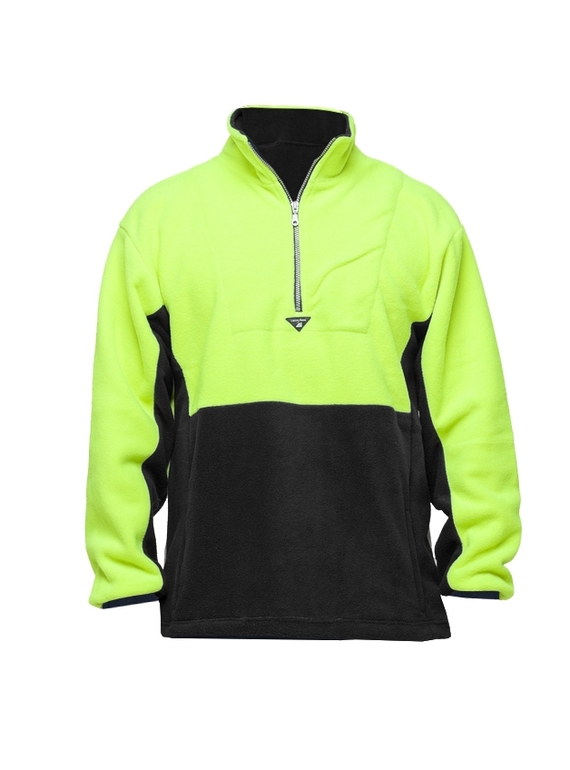 Hi Vis Polar Fleece - Yellow/Black