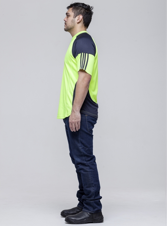 Hi Vis Rugger Fitted Polo Shirt