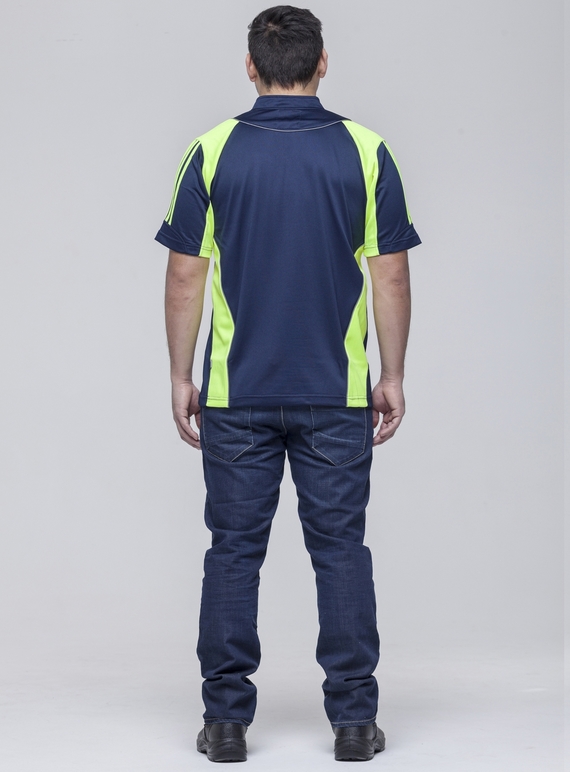 Hi Vis Rugger Standard Fit Polo Shirt