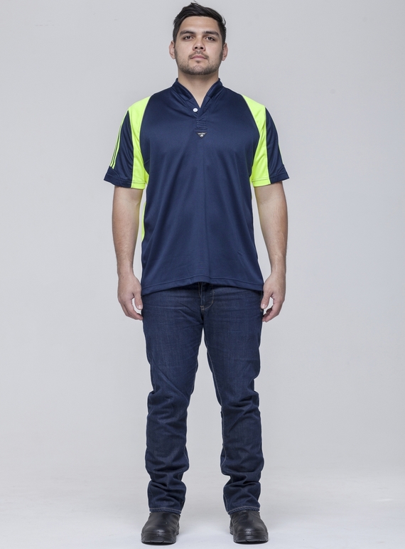 Hi Vis Rugger Standard Fit Polo Shirt