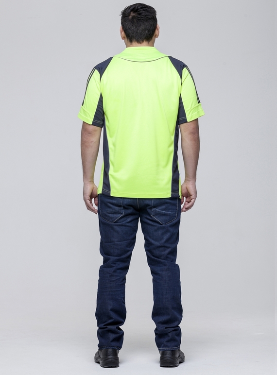 Hi Vis Rugger Standard Fit Polo Shirt