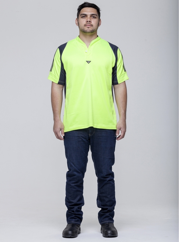 Hi Vis Rugger Standard Fit Polo Shirt