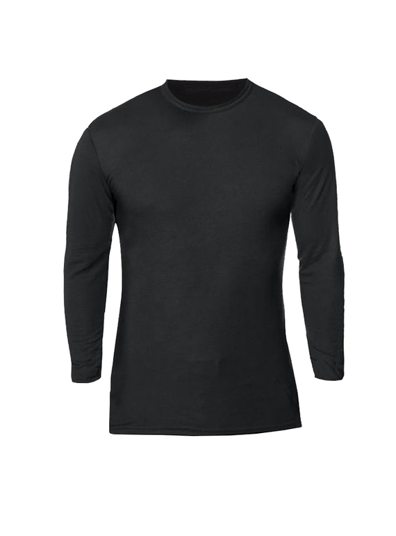 Long Sleeve Thermal Top - Black