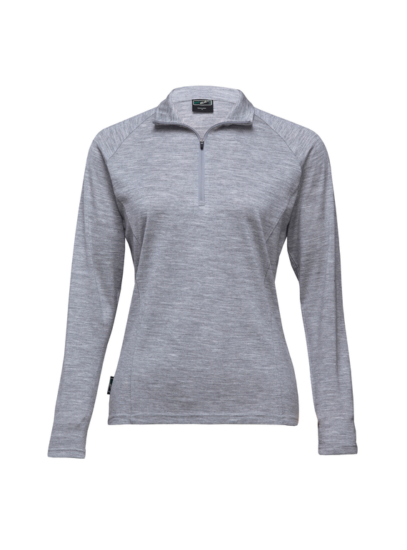 Merino Zip Pullover – Women