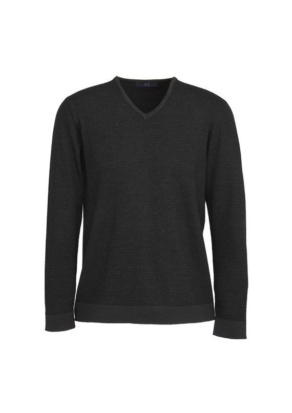 Origin Merino V Neck Jersey - Men - Black/Charcoal