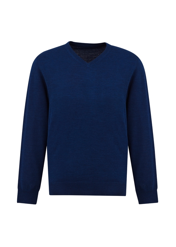 Roma Knit Jersey Merino Blend - Men - French Blue