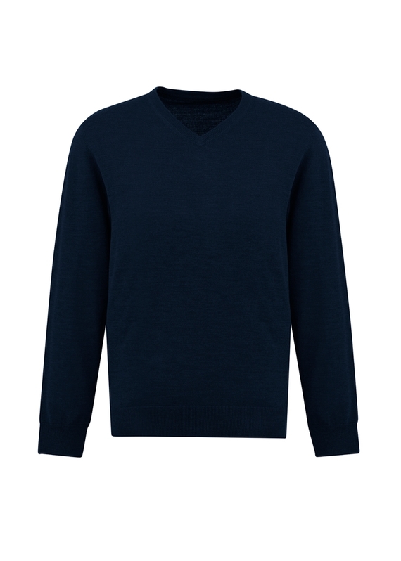 Roma Knit Jersey Merino Blend - Men - Navy