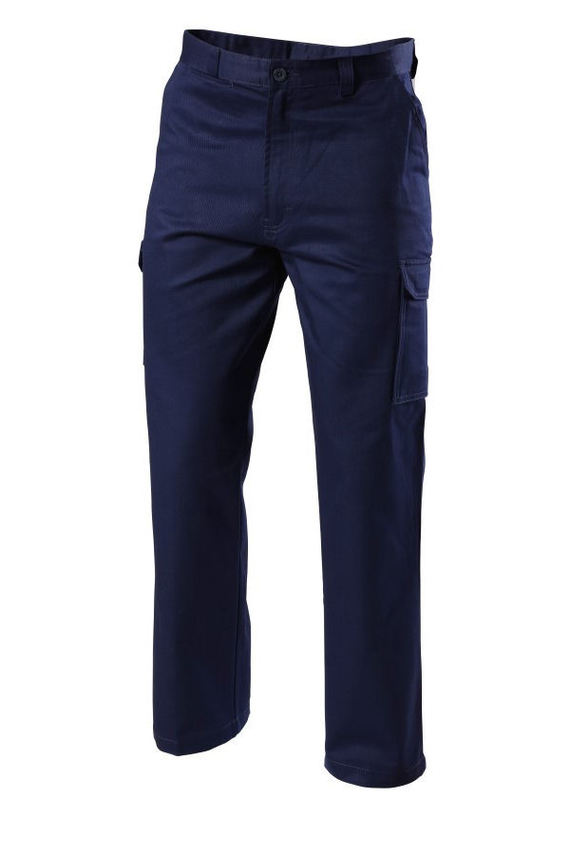 Generation Y Work Trousers - 100% Cotton Drill - Men - Navy