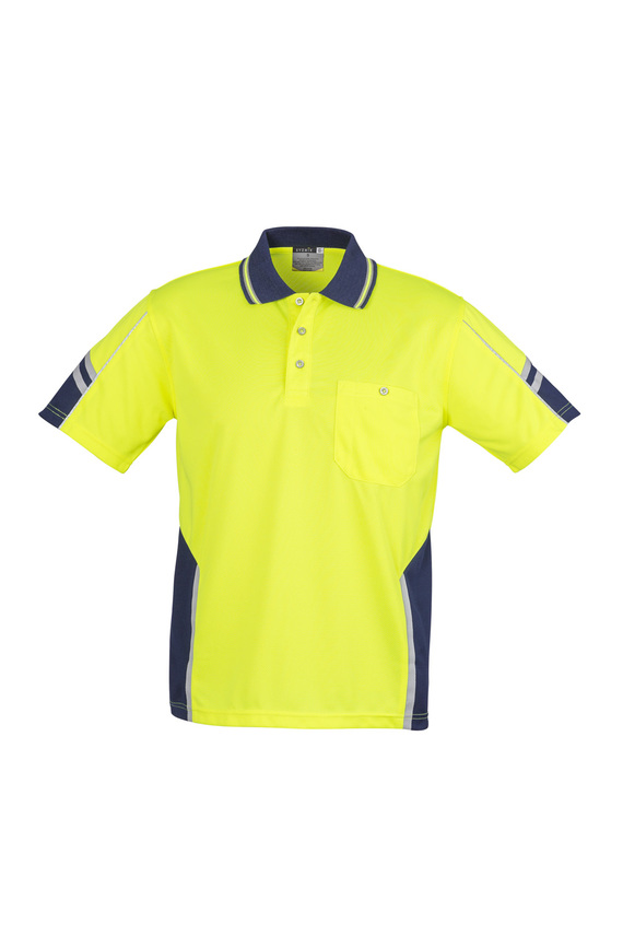 Squad Hi Vis Short Sleeve Polo Shirt - Men