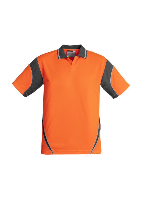 Aztec Hi Vis Day Only Short Sleeve Polo Shirt - Men