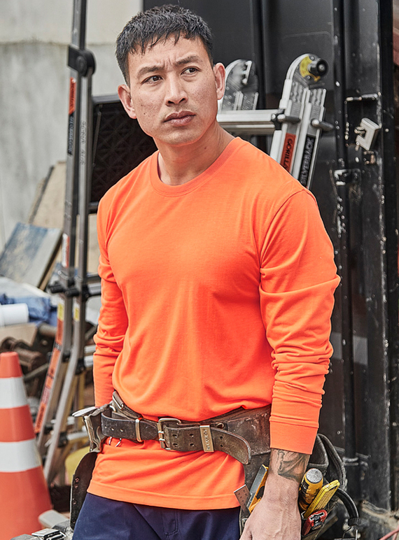 Hi Vis Long Sleeve Tee - Men