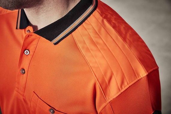 Squad Reinforced Hi Vis Short Sleeve Polo Shirt - Men