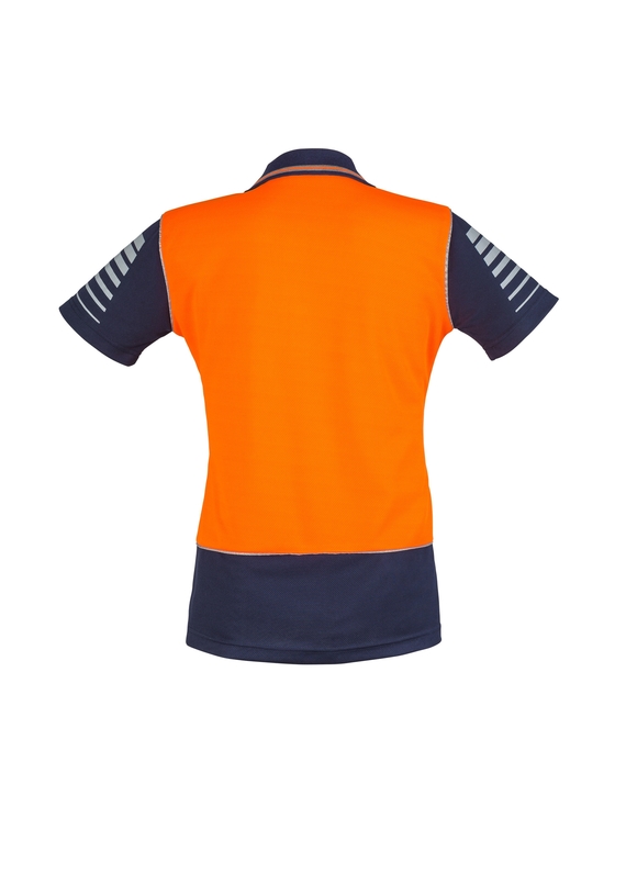Hi Vis Zone Short Sleeve Polo Shirt - Women