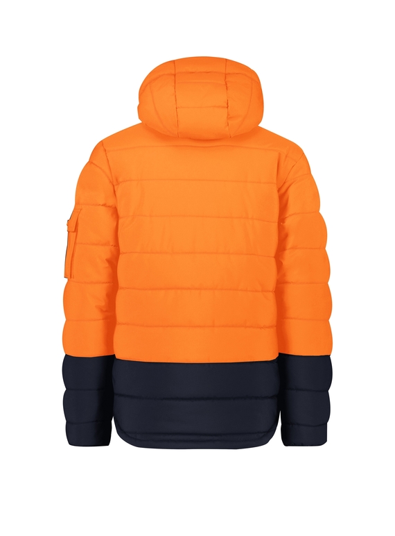 Streetworx Hooded Puffer Jacket, Plain and Hi Vis - Unisex