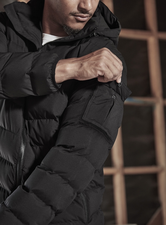 Streetworx Hooded Puffer Jacket, Plain and Hi Vis - Unisex