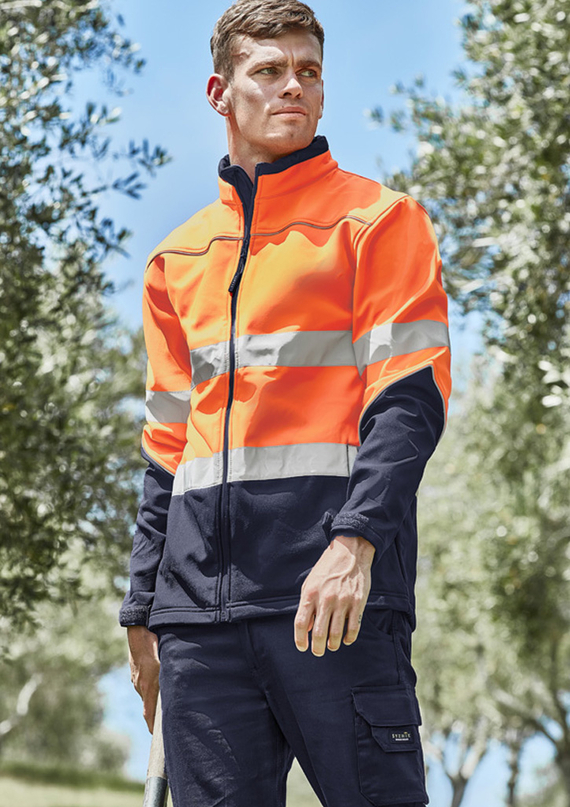 Hi Vis Softshell Jacket - Unisex