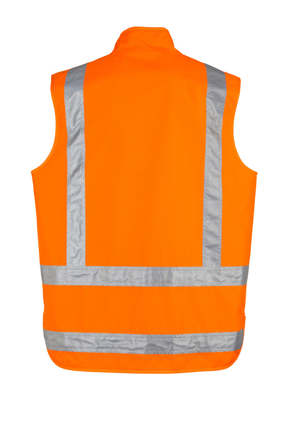 TTMC-W Fleece Lined Vest - Back View