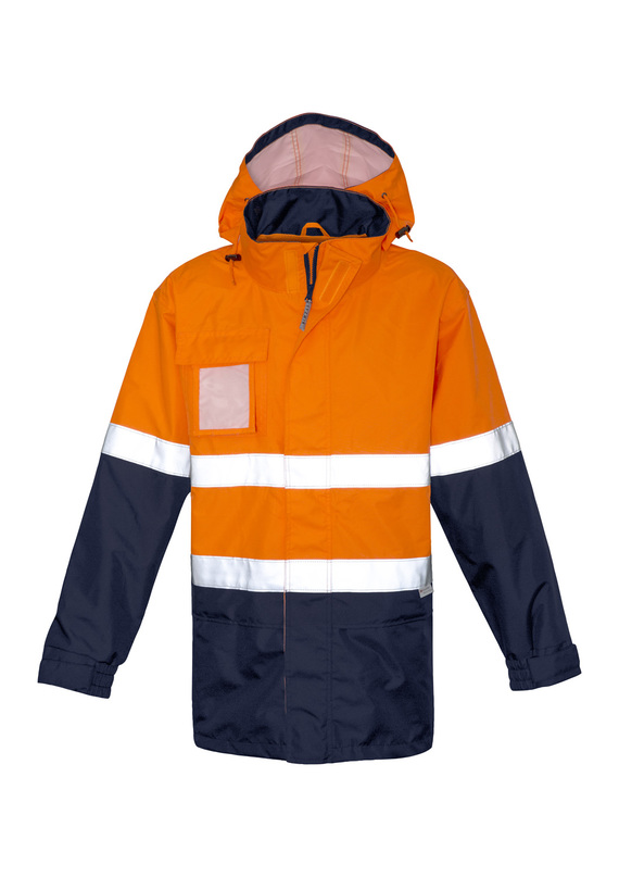 Ultralite Waterproof Jacket - seam sealed - Men - Orange/Navy