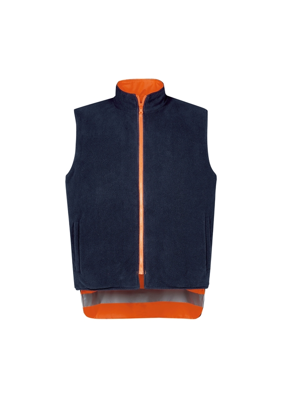 TTMC-W17 Hi Vis X Back 4 In 1 Waterproof Jacket - Men - Vest Reverse