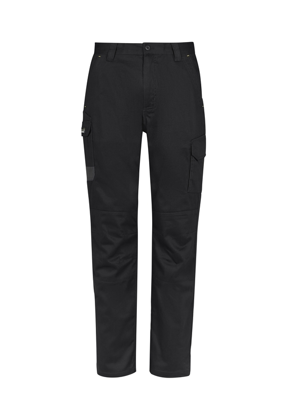 Summer Cargo Work Pants (Stout) - Men - Black