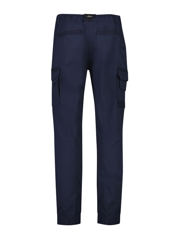 Streetworx Heritage Cuffed Work Pants - Men - Navy