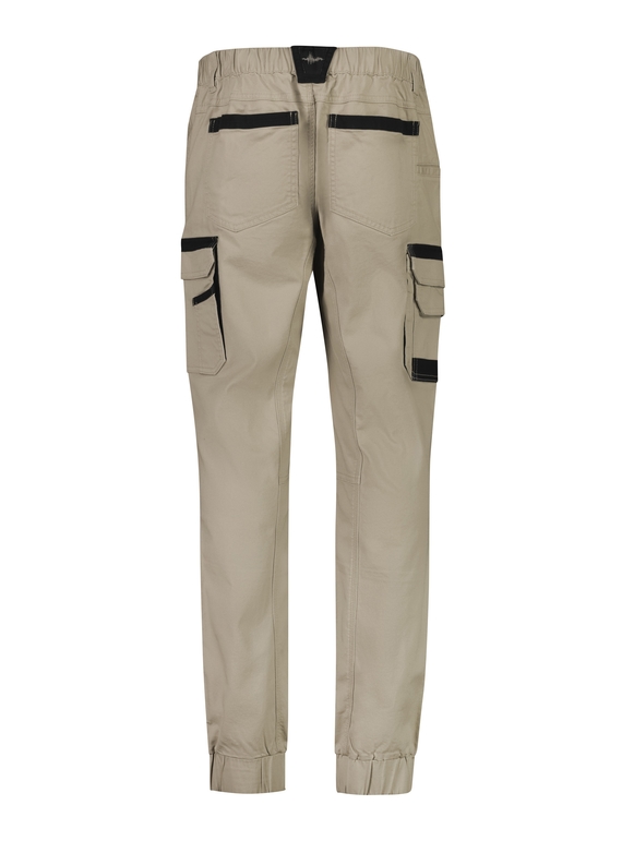 Streetworx Heritage Cuffed Work Pants - Men - Stone