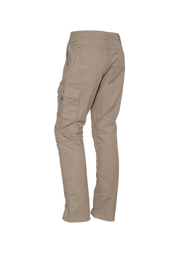 Rugged Cooling 100% Cotton Cargo Pants - Men - Back View