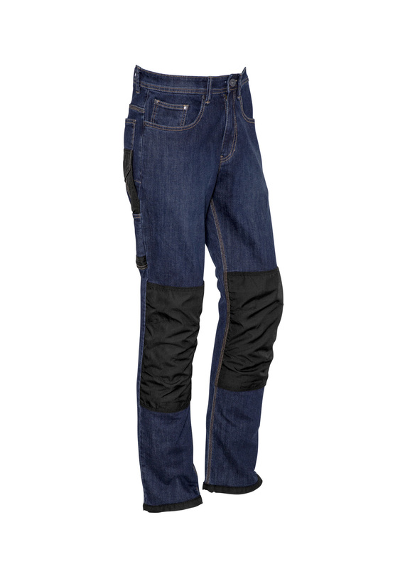 Heavy Duty Cordura Stretch Denim Work Jeans - Men