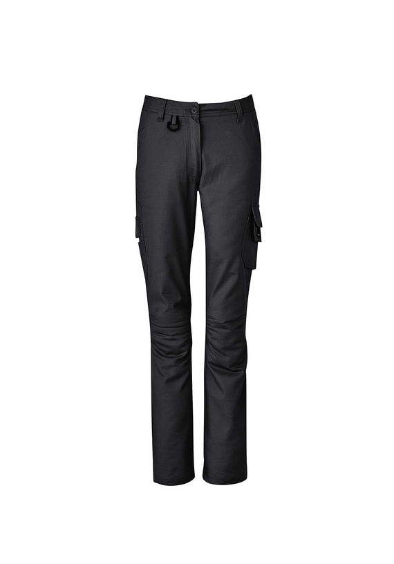 Rugged Cooling 100% Cotton Cargo Pants - Women - Black