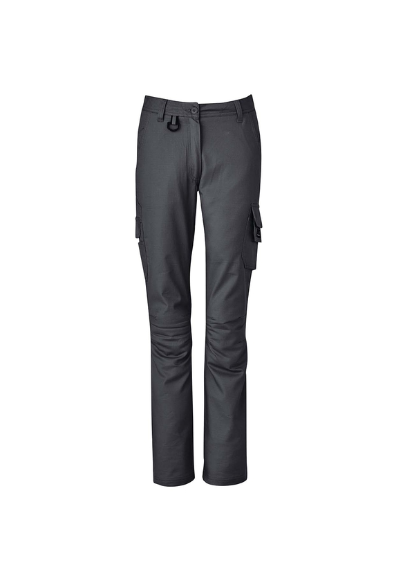 Rugged Cooling 100% Cotton Cargo Pants - Women - Charcoal