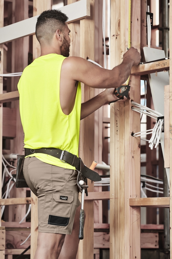 Summer Cargo Work Shorts - Men