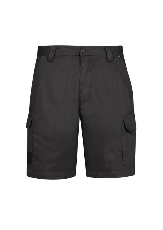 Summer Cargo Work Shorts - Men - Charcoal