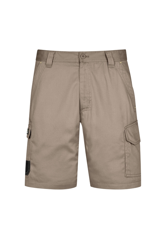 Summer Cargo Work Shorts - Men - Khaki