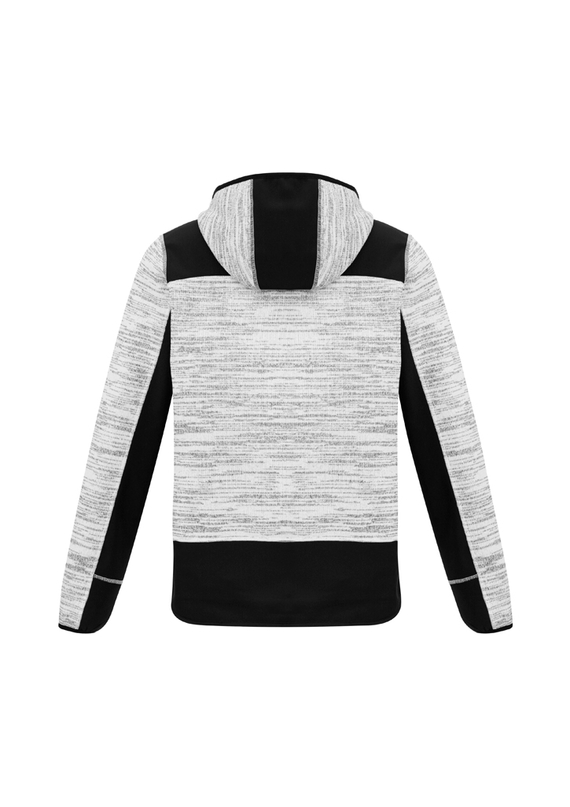 Streetworx Reinforced Knit Hoodie, plain and hi vis - Unisex - Back View