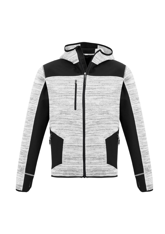 Streetworx Reinforced Knit Hoodie, plain and hi vis - Unisex - Grey