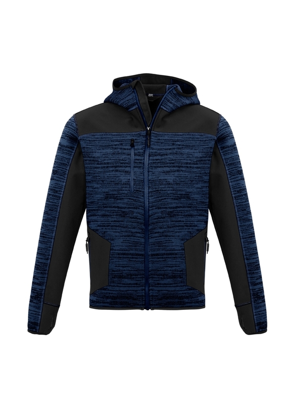 Streetworx Reinforced Knit Hoodie, plain and hi vis - Unisex - Navy