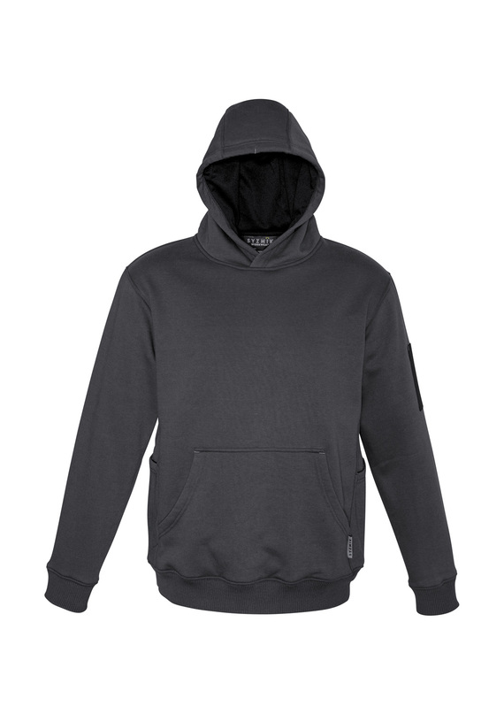 Multi-pocket Hoodie - Unisex - Grey/Black