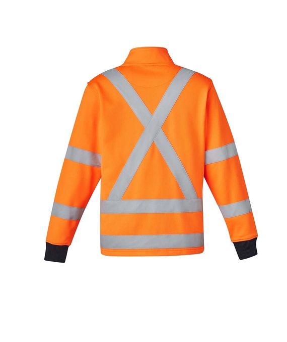 Hi Vis X Back Rail Jumper - Unisex - Back View