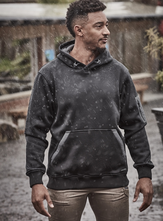 Streetworx Water Resistant Hoodie, plain and hi vis - Unisex