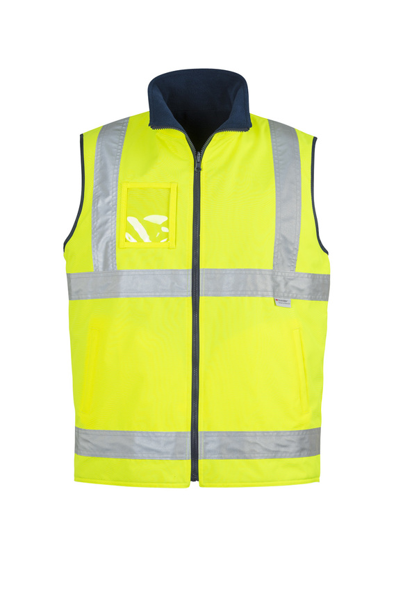 Hi Vis Waterproof Lightweight Vest - Men - Yellow