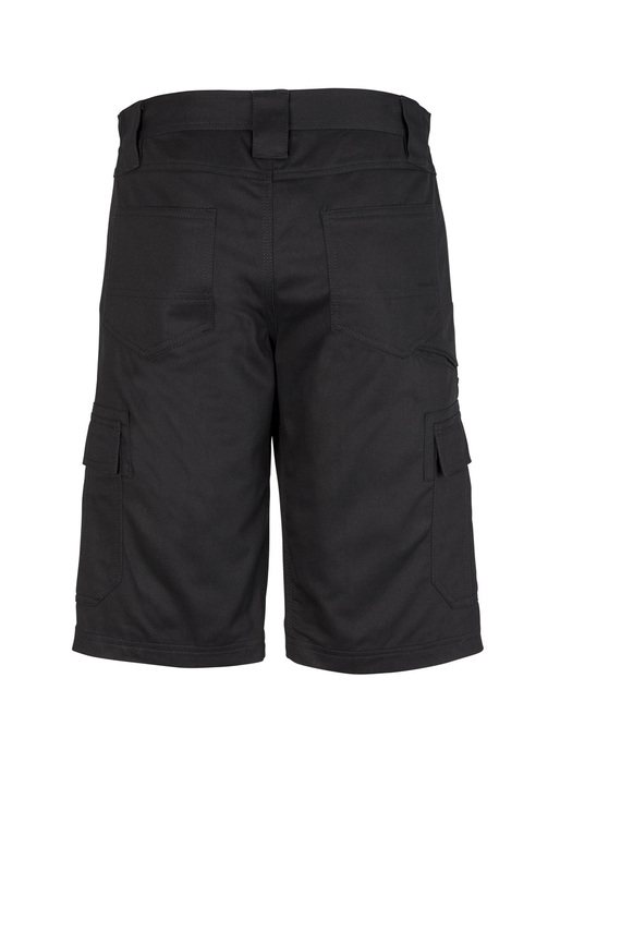 Midweight Cotton Drill Cargo Work Shorts - Men - Back View