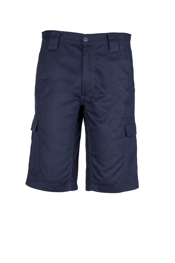 Midweight Cotton Drill Cargo Work Shorts - Men