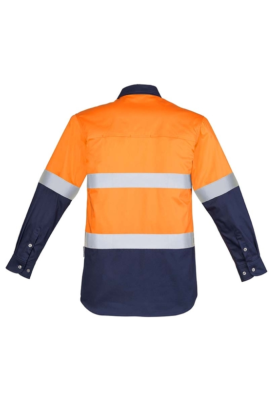 Industrial Long Sleeve Shirt - Hoop Taped - Men - Back View
